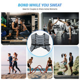 ZELUS Weighted Vest, 6lb/8lb/12lb/16lb/20lb/25lb/30lb Weight Vest with Reflective Stripe for Workout, Strength Training, Running, Fitness, Muscle Building, Weight Loss, Weightlifting, Grey(8 lb)