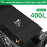 Double Decker Wagon 600lb Capacity & 400L Collapsible Sports Wagon