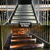 VOLISUN Solar Stair Lights 12 Pack, Solar Step Lights Waterproof IP67, Outdoor Step Light with 13 LEDs, Outdoor Lighting Decor for Yard Stair, Patio, Front Door, Front Porch and Deck(Cool White)