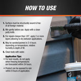 DAP Weatherproof Patching Compound, White, 32 Oz (7079818787)