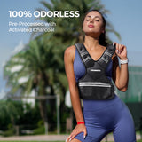 Adjustable Weighted Vest PACEARTH Ironsand Weight Vest with Six 1-Pound Adjustable Weights, 4-10 lbs Total, Big Zipper Pouch, Home Workout Weight Vest for Men and Women in Cardio and Strength Training