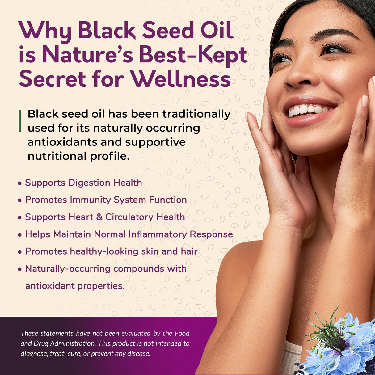 BioNatal Ethiopian Black Seed Oil 5oz Glass– Cold Pressed Nigella Sativa Producing Black Cumin Seed Oil, Unrefined & Non-Filtered, High TQ Up to 4.64% – Supports Immune System, Digestion & Joints