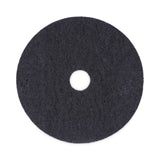 Boardwalk BWK4020BLA Standard Floor Pads, 20" Diameter, Black (Case of 5)
