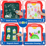 Easel for Kids Double-Sided Art Drawing Board Toys 3 4 Year Birthday Gifts