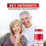 (2 Pack) GlucoBio Capsules - Official Gluco Bio Support Pills, Advanced Formula for Overall Balance, GlucoBio Pills, GlucoBio Supplement, Glucovio Reviews, 60 Capsules for 2 Months