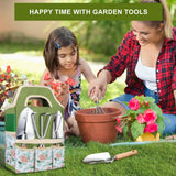 Kynup Gardening Tools, Garden Tools Set-9 Piece Gardening Gift for Women, Gardening Kit Ideal Hand Gardening Spades, Thickened Stainless Steel, Rust-Proof, Garden Supplies, Essentials, Garden Stuff