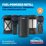 Thermacell Fuel-ZoneGuard Mosquito Repellent Butane Only Refills, 48-Hr