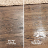 Weiman Wood Floor Polish and Restorer 32 Oz 3PC Bundle - High-Traffic Hardwood Floor, Natural Shine, Removes Scratches, Leaves Protective Layer