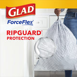 Glad Tall Kitchen Trash Bags 13 Gallon, Gain Lavender Garbage Bags, Odorshield with Drawstring, 80 Count