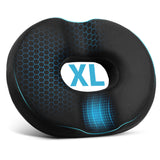 Donut Pillow Seat Cushion, Donut Chair Cushions for Postpartum Pregnancy & Hemorrhoids, Sciatica & Hip & Coccyx Pain Relief Desk Chair Cushion for Long Sitting Office Workers, Car Drivers
