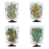 afzdby Garden Mesh Netting with Drawstring,Plants Cover Protection from Anti Birds,Bugs,Cicadas,and Insects-Pest Barrier Bag for Blueberry Bushes,Citrus,Tomatoes,Vegetables,Fruit Tree and Orange