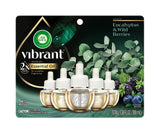 Air Wick Plug In Scented Oil Refills, Eucalyptus + Berries, Air Fresheners for Home Long Lasting, Room Fresheners,Air Freshener Plug In, Essential Oils, Home Essentials for Small&Large Spaces,5 ct