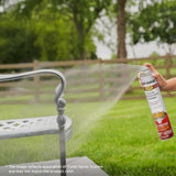 Rust-Oleum 376298 Stops Rust Turbo Spray System Spray Paint, 24 oz, Flat Black