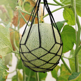 Pack 10 Melon Hammock Watermelon Nets,Melon Hammock for Trellis Heavy Duty Watermelon Nets,Perfect for Growing Cantaloupe Black