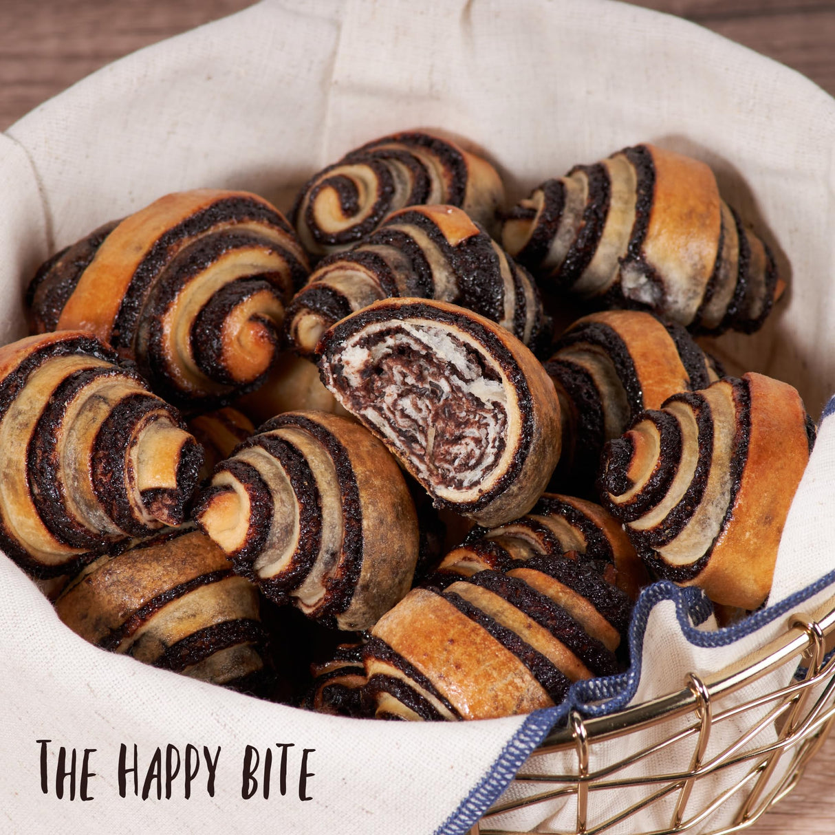 Stern’s Bakery Chocolate Croissants | Approx 25 Rugelach Pastries | Chocolate Cakes | Holiday Food Gifts, Thanksgiving, Christmas, New Year’s | Dairy & Nut Free Bakery