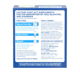 Lactaid Fast Act Lactose Intolerance Relief Chewables with Natural Lactase Enzyme to Prevent Gas, Bloating & Diarrhea Due to Lactose Sensitivity, On-The-Go, Vanilla Twist Flavor, 32 x 1 ct