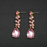 CSY Elegant Crystal Costume Jewelry Sets for Formal Events Gown Accessories