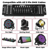 FODEXAZY DMX Controller, 192 Channel DMX 512 Light Controller DMX Console Stage Light Controller Panel Use for Editing Program of Stage Lighting Runing for DJ, Shows, Party, Christmas and Halloween