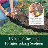 Dalen HammerEdge Pound in Edging - 1 Pack, Black