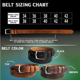 Custom Engraved Leather Belt, Personalized Genuine Leather Adjustable Strap with Hidden Message, Name, Initials, Date, Unique Gift for Husband, Father, Wedding, Anniversary, Valentine, Christmas