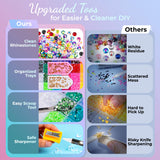 Bedazzling Kit 48000Pcs 60 Colors 3mm Resin Jelly Rhinestones - Diamond Art