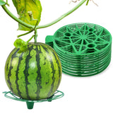 UCandy Pack 10 Plant Melon Supports Cages Cradles Trellis for Watermelon, Cantaloupe, Pumpkins, Strawberries Avoid Ground Rot (Light grenn)