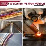 ARCCAPTAIN TIG Welding Tungsten Electrode 10-Pack 3/32"x 7"(Red, WT20/EWth-2)