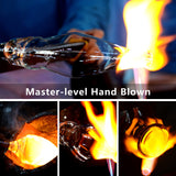 BCALIFE Red Wine Glasses Set of 4 – 20 oz Premium Crystal Wine Glass With Long Stem – Hand Blown Large Burgundy Wine Glasses – Unique Gift for Wedding, Anniversary, Christmas