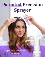 Keranique Hair Regrowth Treatment for Women - 2% Minoxidil for Women Hair Growth & Thickening - Topical Solution Scalp Treatment for Hair Loss & Thinning w/Precision Spray Applicator - 4 Fl Oz