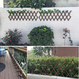 2Pack Expandable Wooden Lattice Wall,Plant Garden Trellis for Climbing Plants Outdoor, Plant Vertical Rack Wall Decor Indoor
