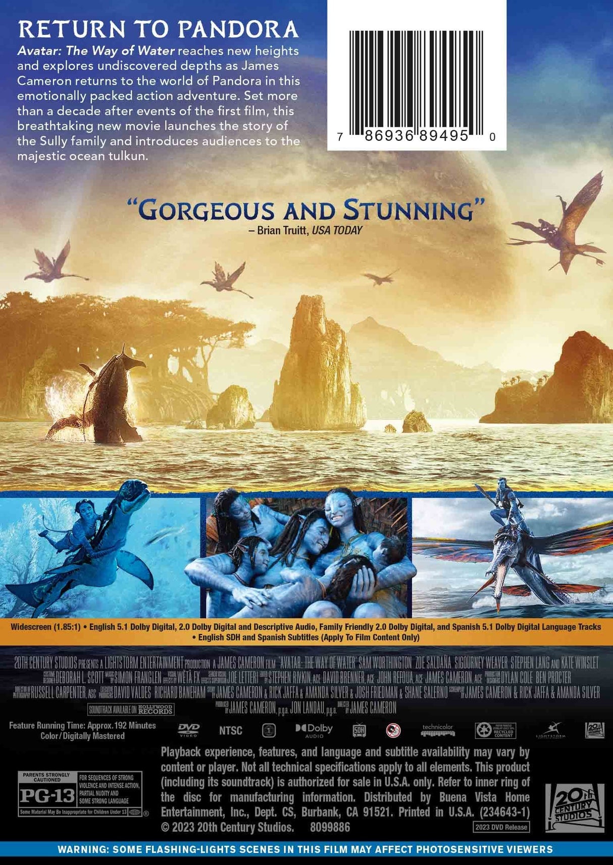 Avatar: The Way Of Water [DVD]