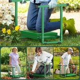 Garden Kneeler and Seat, 10.2" Stable and Save Anti-Tipping with Handle