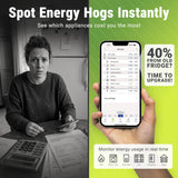Emporia Vue 3 Home Energy Monitor - Smart Home Automation Module and Real Time Electricity Usage Monitor, Power Consumption Meter, Solar and Net Metering for UL Certified Safe Energy Monitoring