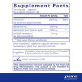 Pure Encapsulations Metabolic Xtra | Supplement to Support Carbohydrate Metabolism, and Homeostasis* | 90 Capsules