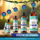 GuruNanda CocoMint Oil Pulling Mouthwash for Complete Oral Hygiene, 7 Essential Oils & Vitamins for Happy Teeth & Gums & Fresh Breath, Alcohol-Free, 32 oz