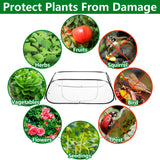 2 Pcs Pop Up Garden Rows Plant Cover,Raised Garden Beds Plants Protector