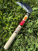 Hounen Miyawaki Nejiri Kama Weeder – Japanese Weeding Sickle, Twisted Stainless Steel, 4.7 in (12 cm) Blade, 13 in (33 cm), Root Slicer for Garden Beds & Crabgrass, Made in Japan (High-Carbon Steel)