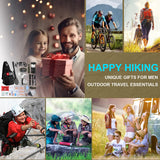 Survival Kit, Gifts for Christmas Men, Women, 251pcs Emergency Survival Gear and Supplies Equipment, First Aid Kit with Crossbody Bag, Camping Essentials for Earthquake, Hiking, Outdoor Adventure