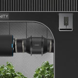 AC Infinity CLOUDLINE A6, Quiet 6” Inline Duct Fan with Speed Controller