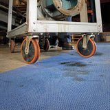 PIG Absorbent Adhesive-Backed Grippy Mat | Absorbs up to 10.5 gal per roll | 32" W x 100' L | MAT32100
