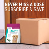 ORAVET Dental Chews for Dogs, Oral Care and Hygiene Chews (Large Dogs, Over 50 lbs.) Pink Pouch, 30 Count (Pack of 1)