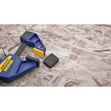 IRWIN Quick-Grip 1964758 One-Handed Mini Bar Clamp 4 Pack, 6", Blue