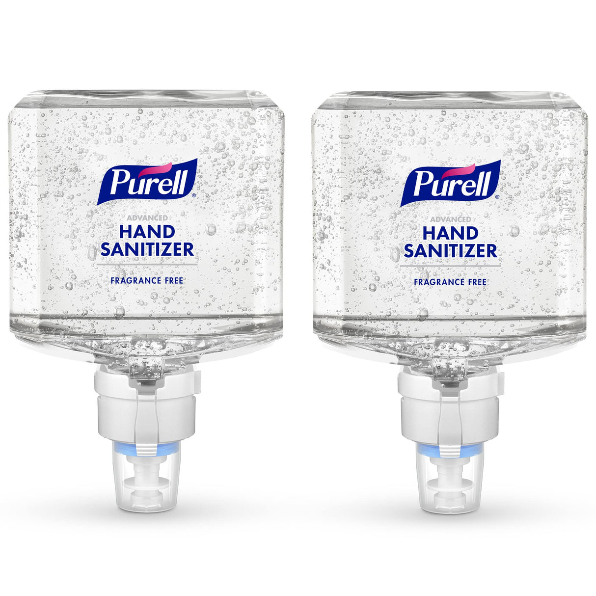 PURELL Advanced Hand Sanitizer Fragrance-Free Gel, 1200 mL Refill for PURELL ES8 Automatic Hand Sanitizer Dispenser (Pack of 2) - 7760-02