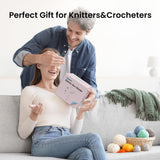 Etcokei Yarn Winder Electric, Auto Compact Cake Winding for Knitting Lovers