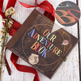 FEIYU BUY Our Adventure Book Vintage Scrapbook Journal