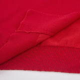 GRACE KARIN Women's Cropped Cardigan Red Christmas Sweaters Open Front Blouse Blazers for Teen Girls (Red,L)