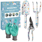 WORKPRO Aluminum Garden Tool Set, 4PCS Heavy Duty Hand Garden Tools
