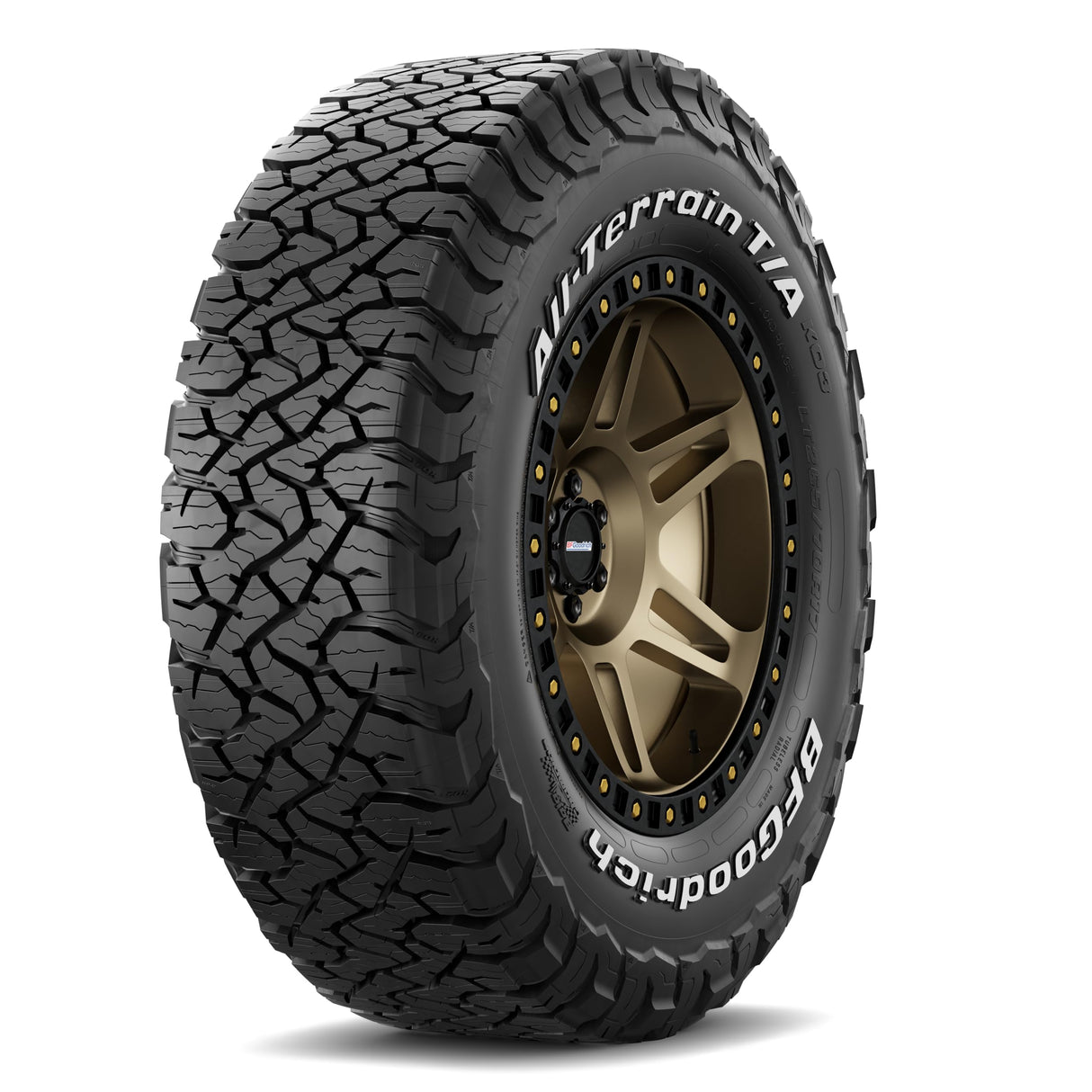 BFGoodrich All-Terrain T/A KO3 Car Tire for Light Trucks, SUVs, and Crossovers, LT265/75R16/E 123/120S