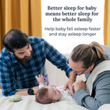 Yogasleep Hushh Portable White Noise Sound Machine for Baby, 3 Soothing Natural Sounds with Volume Control, Compact Size, Noise Canceling for Sleep Aid, Office Privacy, & Meditation, Registry Gift