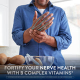 Nervive Nerve Relief, Occasional Nerve Discomfort II, Nerve Relief, Starts Working in 7 Days, Stabbing, Burning, Alpha Lipoic Acid, B Vitamins, Turmeric, Ginger, Nervive Supplement, 30 Tablets